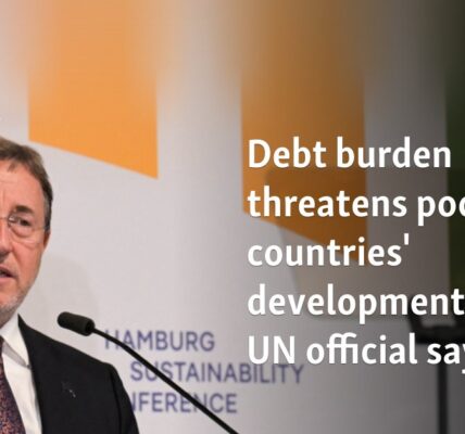 Debt burden threatens poor countries' development goals, UN official says