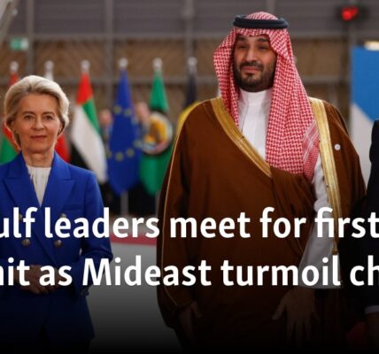 EU, Gulf leaders meet for first summit as Mideast turmoil churns