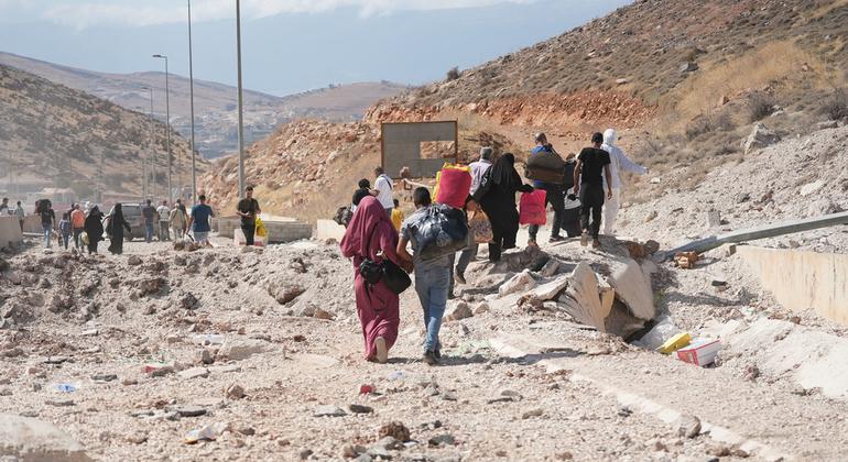 ‘Families ran for their lives’: Syria receives 250,000 refugees fleeing Lebanon