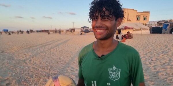 First Person: Football dream alive in Gaza despite ‘constant fire’