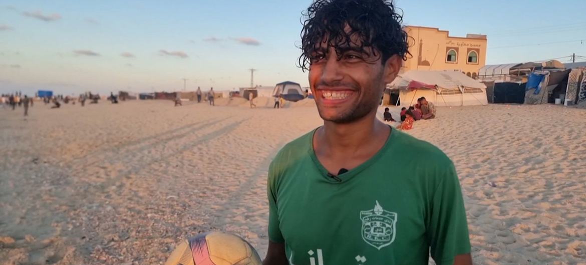 First Person: Football dream alive in Gaza despite ‘constant fire’