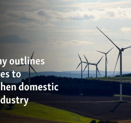 Germany outlines measures to strengthen domestic wind industry