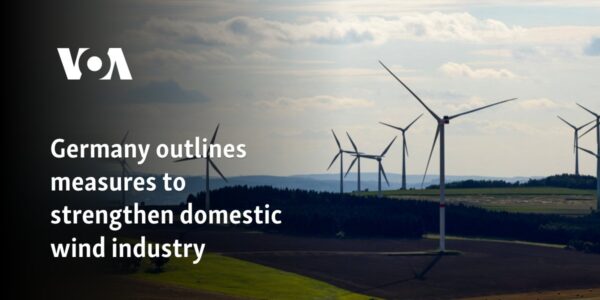 Germany outlines measures to strengthen domestic wind industry