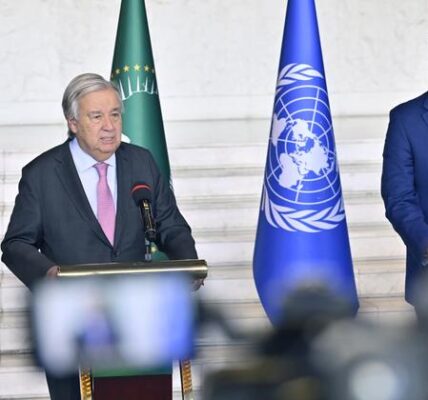 In Ethiopia, UN chief advocates for permanent Security Council seats for Africa