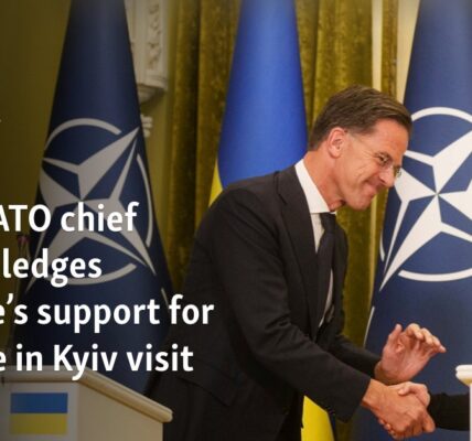 New NATO chief Rutte pledges alliance's support for Ukraine in Kyiv visit