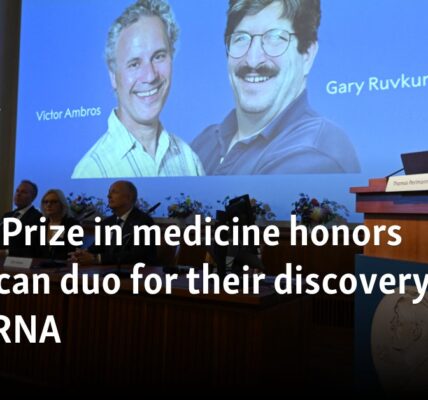 Nobel Prize in medicine honors American duo for their discovery of microRNA