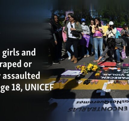 One in 8 girls and women raped or sexually assaulted before age 18, UNICEF says