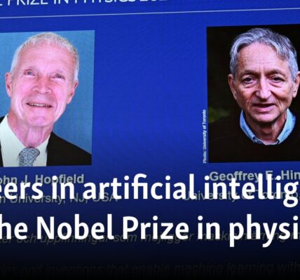 Pioneers in artificial intelligence win the Nobel Prize in physics