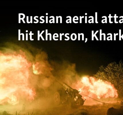 Russian aerial attacks hit Kherson, Kharkiv