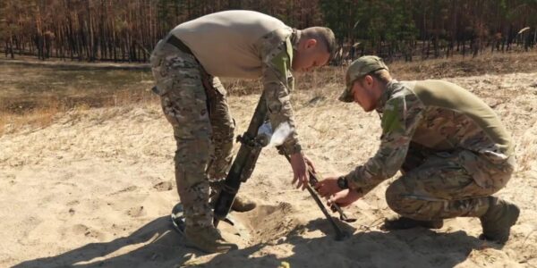 Ukranian fighter finds US-made M224 mortar effective on front lines