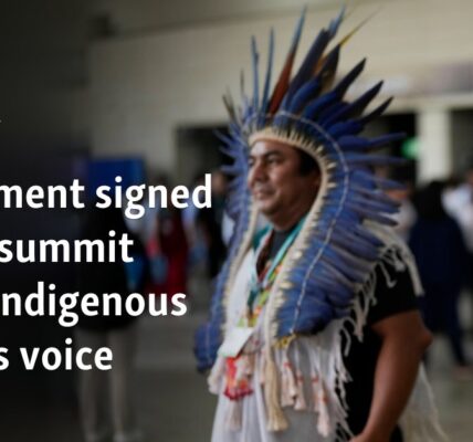 Agreement signed at UN summit gives Indigenous groups voice