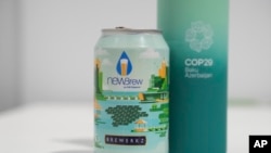 At UN climate talks, ‘sewage’ beer from Singapore highlights water scarcity and innovations