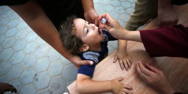 Gaza: Strike hits health centre as polio vaccine campaign resumes in ravaged north