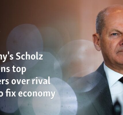 Germany's Scholz summons top ministers over rival plans to fix economy