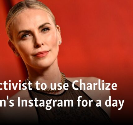 HIV activist to use Charlize Theron's Instagram for a day