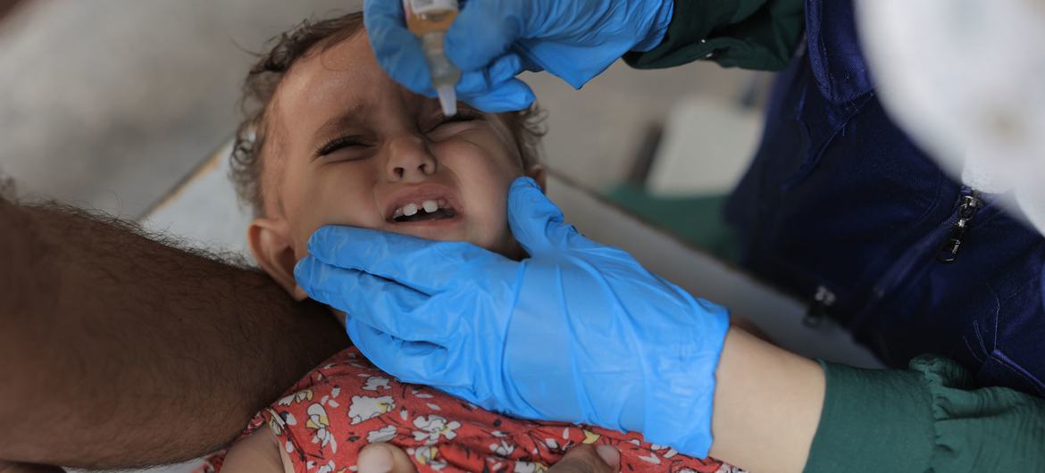 Middle East crisis: Gaza polio vaccine campaign under fire