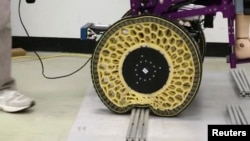 'Morphing' wheel from South Korea may transform lives - and robots