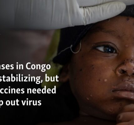 Mpox cases in Congo may be stabilizing, but more vaccines needed to stamp out virus