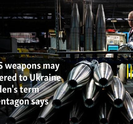 Some US weapons may be delivered to Ukraine after Biden's term ends, Pentagon says