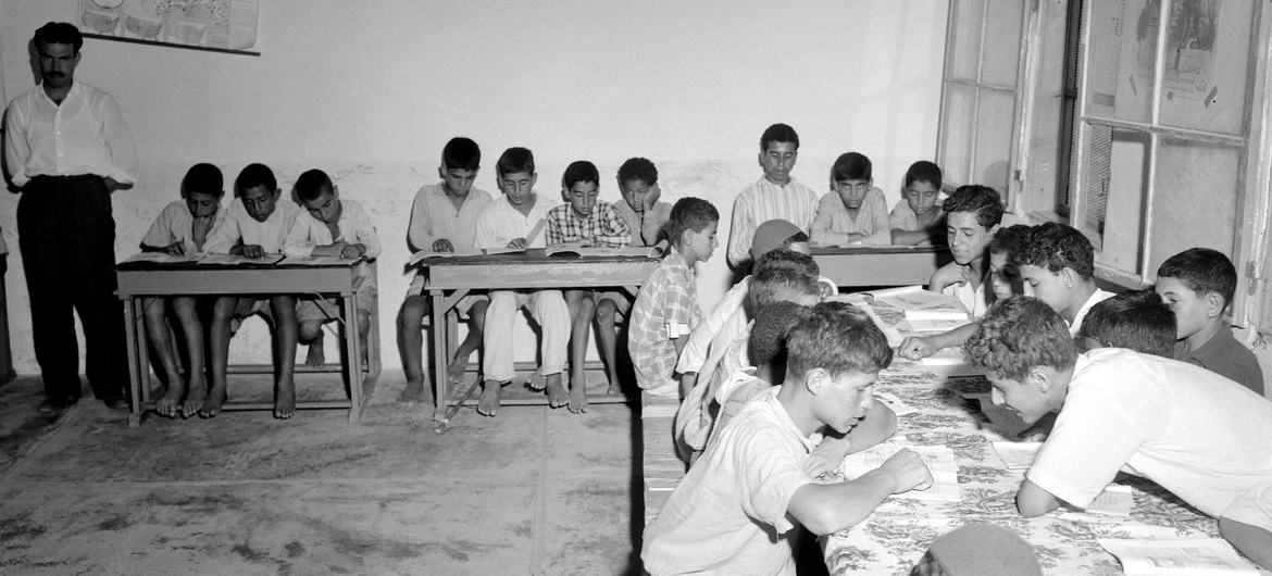 Stories from the UN Archive: What UNRWA built