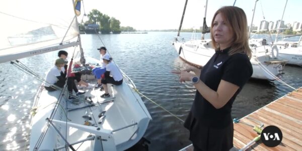 USAID teaches Ukrainian women veterans yachting