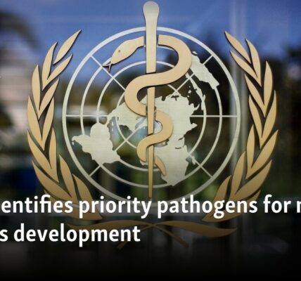 WHO identifies priority pathogens for new vaccines development