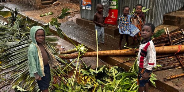 Around 90,000 children impacted by Cyclone Chido in Mozambique