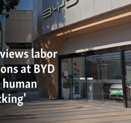 Brazil views labor violations at BYD site as human 'trafficking'