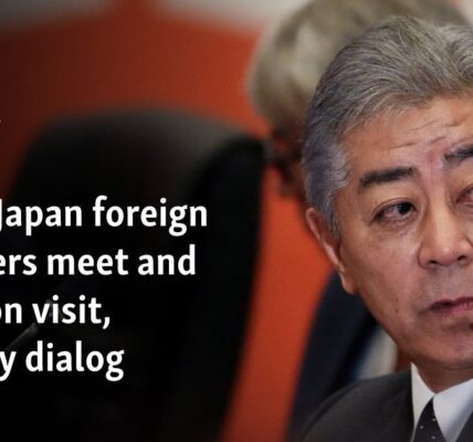 China, Japan foreign ministers meet and agree on visit, security dialog