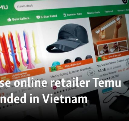 Chinese online retailer Temu suspended in Vietnam