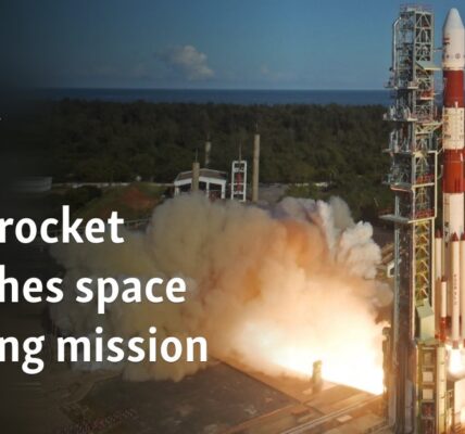 India rocket launches space docking mission