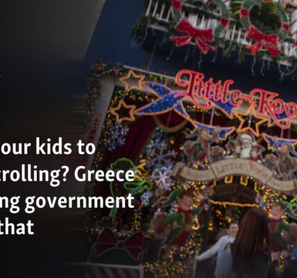 Losing your kids to doom scrolling? Greece is building government app for that