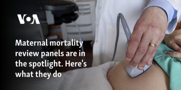 Maternal mortality review panels are in the spotlight. Here's what they do