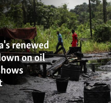 Nigeria's renewed crackdown on oil theft shows impact