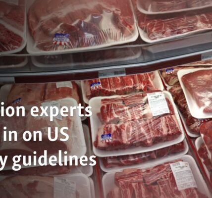 Nutrition experts weigh in on US dietary guidelines