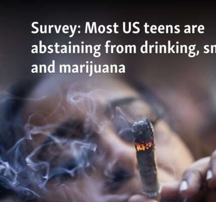 Survey: Most US teens are abstaining from drinking, smoking and marijuana