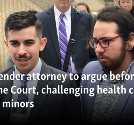 Transgender attorney to argue before Supreme Court, challenging health care ban for minors