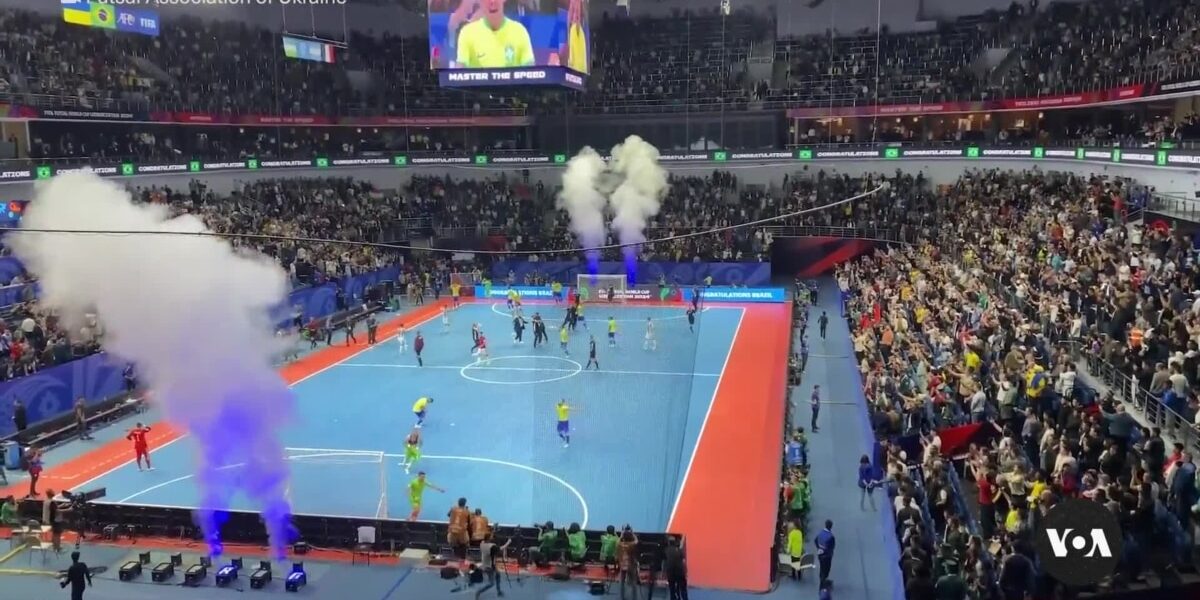 Ukraine wins its first FIFA Futsal World Cup medal