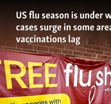 US flu season is under way, as cases surge in some areas and vaccinations lag