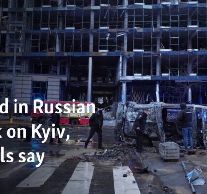 3 killed in Russian attack on Kyiv, officials say