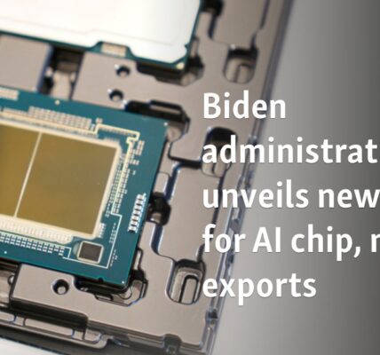 Biden administration unveils new rules for AI chip, model exports