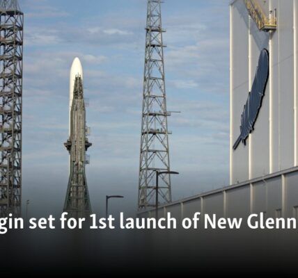 Blue Origin set for 1st launch of New Glenn rocket