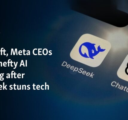 Microsoft, Meta CEOs defend hefty AI spending after DeepSeek stuns tech world