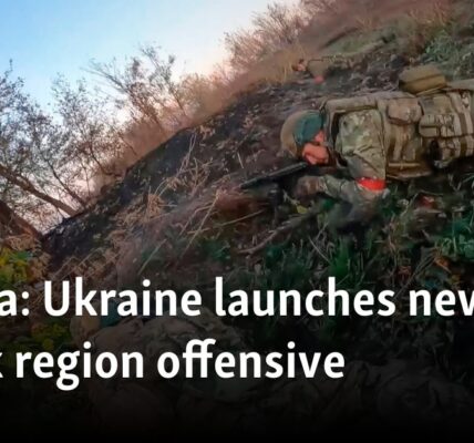 Russia: Ukraine launches new Kursk region offensive