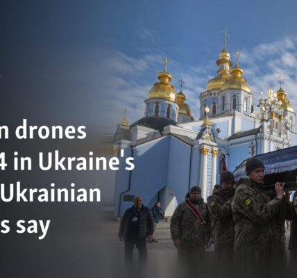 Russian drones injure 4 in Ukraine's south, Ukrainian officials say