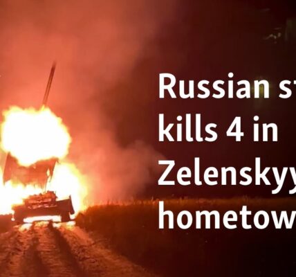 Russian strike kills 4 in Zelenskyy’s hometown