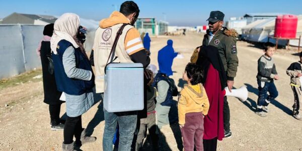 Syria: UN teams support cholera vaccination in northeastern camps