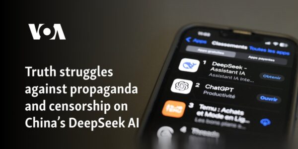 Truth struggles against propaganda and censorship on China’s DeepSeek AI