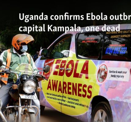 Uganda confirms Ebola outbreak in capital Kampala, one dead