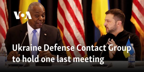 Ukraine Defense Contact Group to hold one last meeting